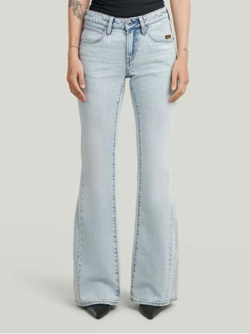 G-Star Stevey 3D Flare Jeans